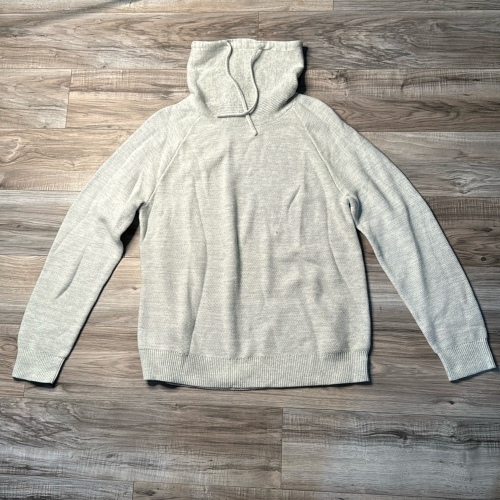Express sweater large light grey
